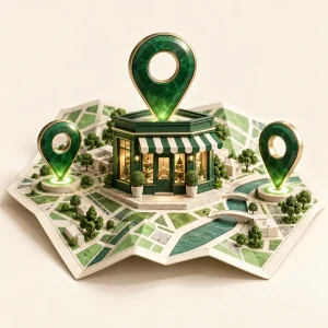 Local SEO: Map pack service illustration