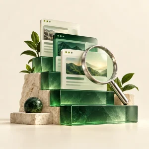 Search engine optimisation: Growth service illustration