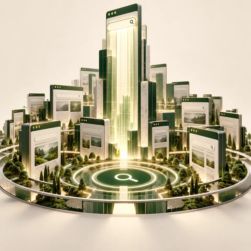 Search engine optimisation: Market Leader service illustration