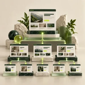 WordPress design & build: Growth site service illustration